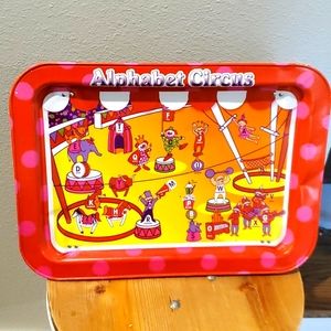 Vintage metal children tray. CLOSET CLOSING
